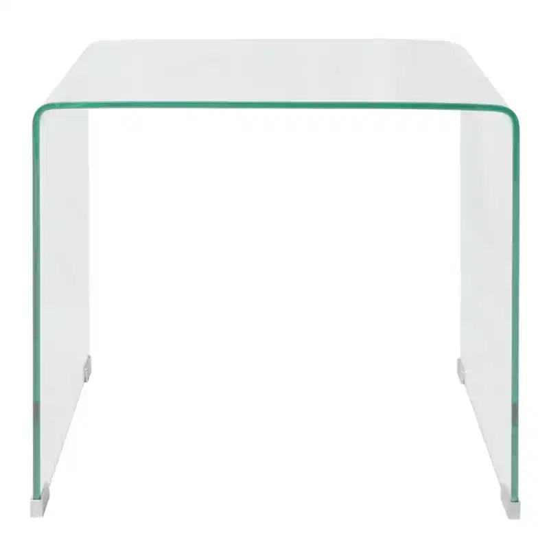 Coffee Table Clear Tempered safety glass Small Modern