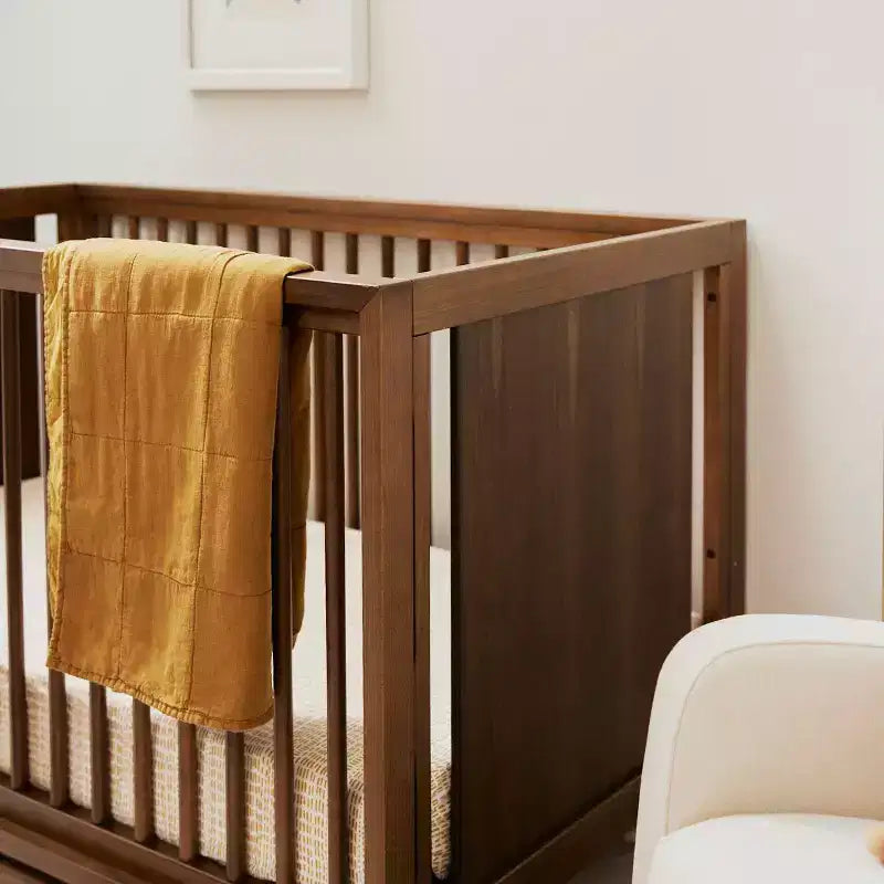 Babyletto Peggy Mid-Century 3-in-1 Convertible Crib with Toddler Bed Conversion Kit