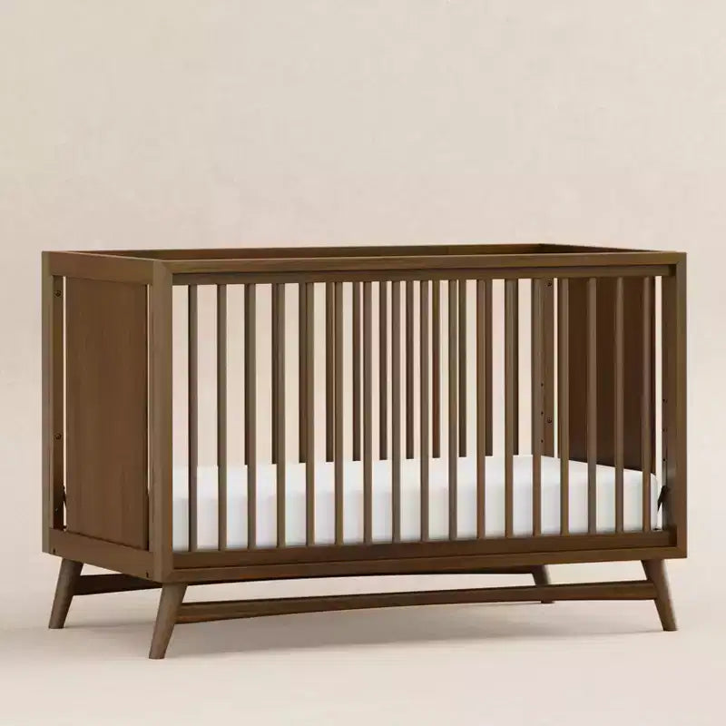 Babyletto Peggy Mid-Century 3-in-1 Convertible Crib with Toddler Bed Conversion Kit