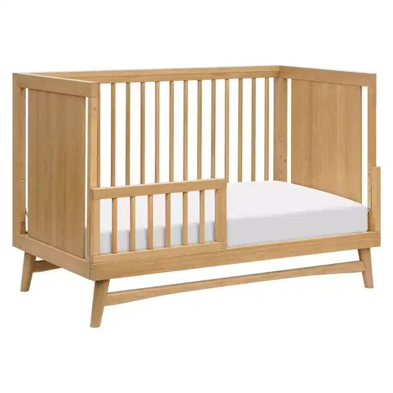 Babyletto Peggy Mid-Century 3-in-1 Convertible Crib with Toddler Bed Conversion Kit