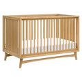 Babyletto Peggy Mid-Century 3-in-1 Convertible Crib with Toddler Bed Conversion Kit