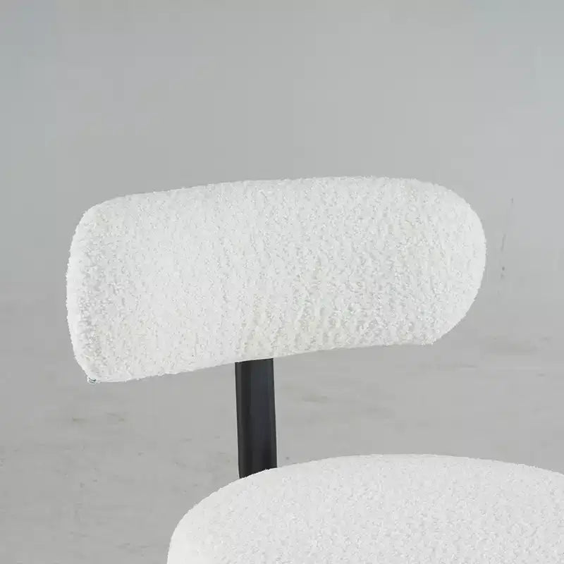 GDFStudio Reese Modern 360 Swivel Boucle Upholstered Bar Stools (Set of 2)