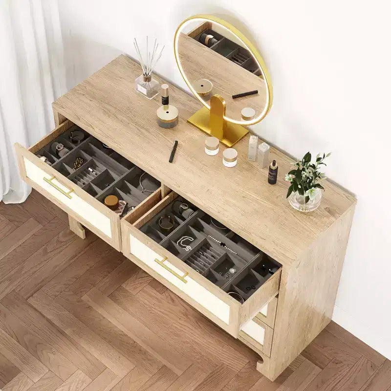 Storage Cabinet, Mid-Century Modern Wooden Media Console Table with Wood Legs Wide Multi-Use TV Stand for Bedroom, Living Room