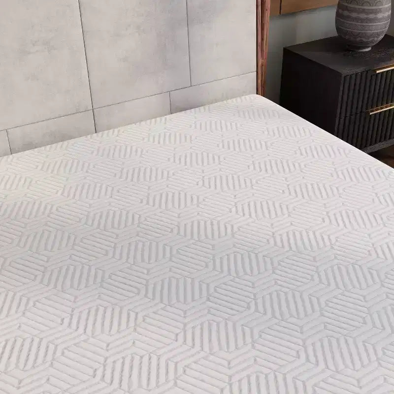 Okak Medium-Firm Memory Foam Mattress with Cooling Cover, Breathable Mattress in a Box, Mattress with CertiPurUS Certified