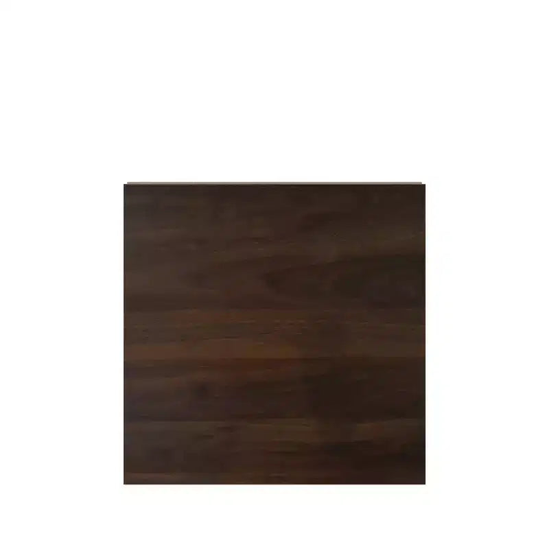 Homez 15.74 in. Rectangle Wood End Table with 2 Drawers