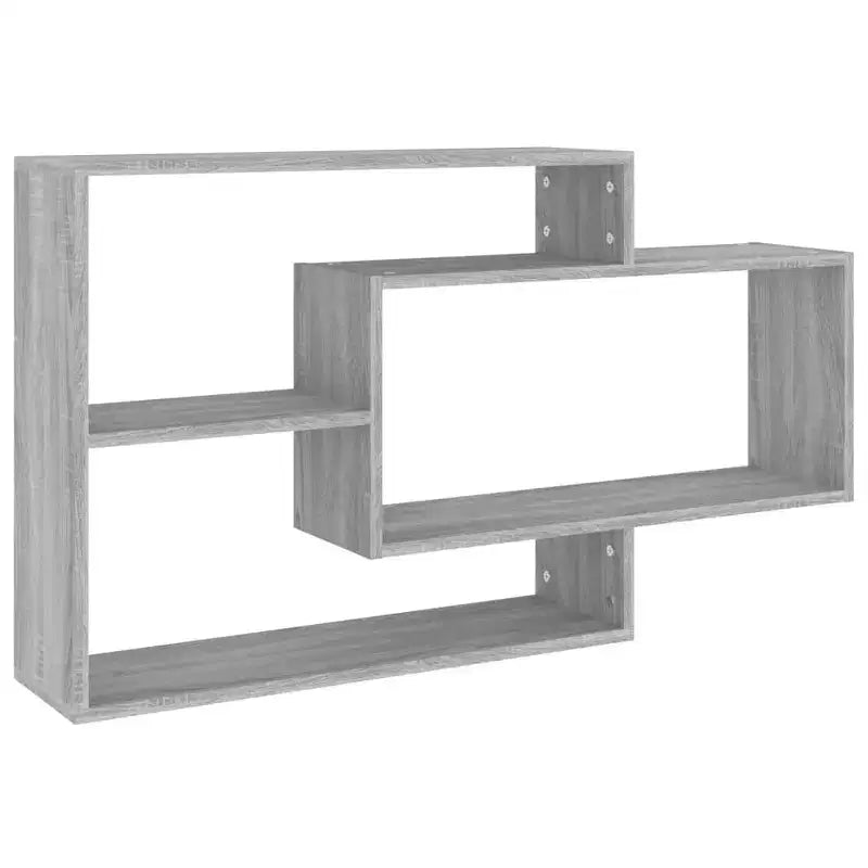 vidaXL Wall Shelf Sonoma Oak Engineered wood 40.9 x 7.9 x 23.0 in