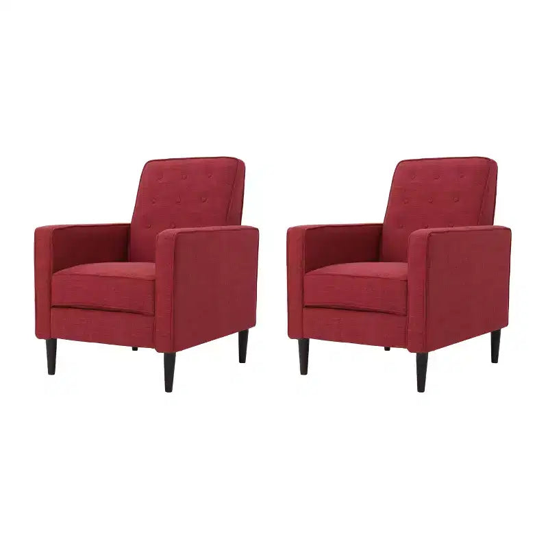 Set of 2 Mervynn Mid-Century Recliner - Christopher Knight Home