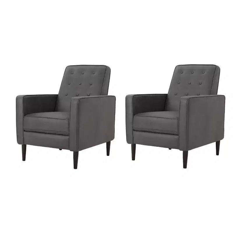 Set of 2 Mervynn Mid-Century Recliner - Christopher Knight Home