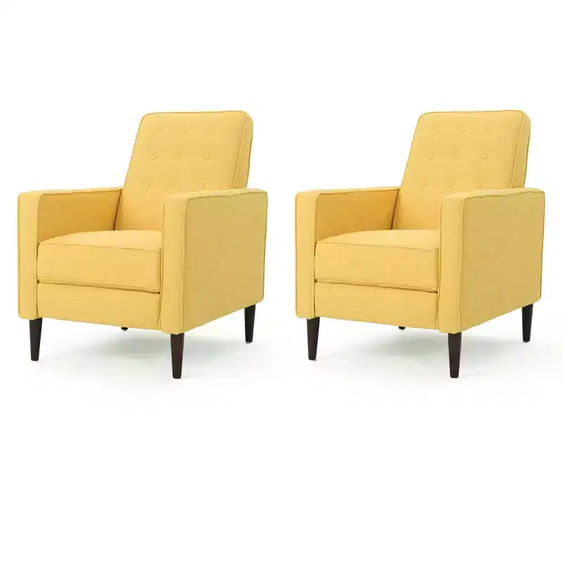 Set of 2 Mervynn Mid-Century Recliner - Christopher Knight Home