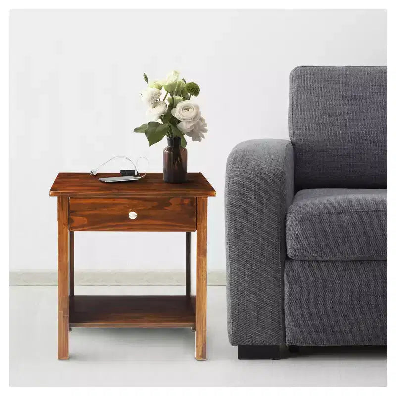 35.1 Nightstand with Usb Port - Flora Home