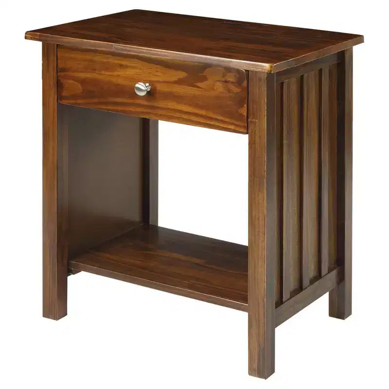 35.1 Nightstand with Usb Port - Flora Home